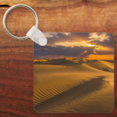 砂漠 |砂丘の風景 キーホルダー (正面)