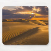 砂漠 |砂丘の風景 マウスパッド (正面)