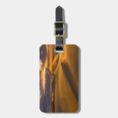 砂漠 |砂丘の風景 ラゲッジタグ (正面縦)