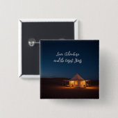 砂漠 缶バッジ (正面&裏面)