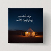 砂漠 缶バッジ (正面)