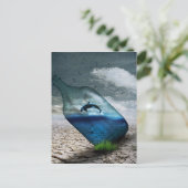 砂漠–749 ポストカード (スタンド正面)