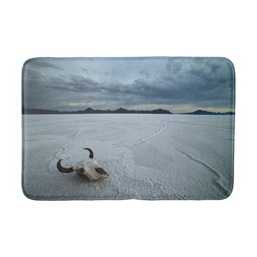 砂漠 | Bonneville Salt Flats Utah バスマット (正面)