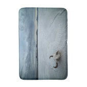 砂漠 | Bonneville Salt Flats Utah バスマット (正面縦)