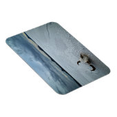 砂漠 | Bonneville Salt Flats Utah マグネット (右側)