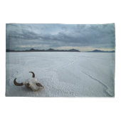 砂漠 | Bonneville Salt Flats Utah 枕カバー (裏面)