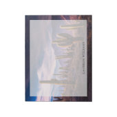 砂漠 | Cactus Landscape Argentina ノートパッド (回転)