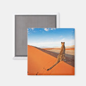 砂漠 | Cheetah Savannah砂漠 マグネット (正面/裏面)