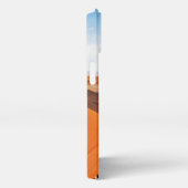 砂漠 | Cheetah Savannah砂漠 iPhoneケース (右側面)