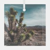 砂漠 | Cholla Cactus ガラスオーナメント (正面)
