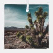砂漠 | Cholla Cactus ガラスオーナメント (裏面)