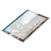 砂漠 | Cholla Cactus ノートパッド (アングル)