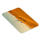 砂漠 | Dubai's Skyline View with Camels マグネット (右側)