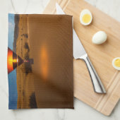 砂漠 | Mescet Dunes Death Valley キッチンタオル (四つ折り)