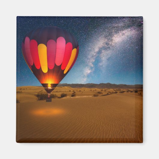 砂漠 | Mescet Dunes Death Valley マグネット (正面)