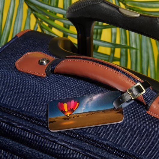 砂漠 | Mescet Dunes Death Valley ラゲッジタグ (正面インサイチュ3)