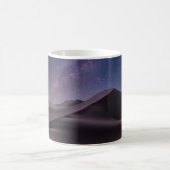 砂漠 | Milky Way Starry Sky Sand Dune Dubai コーヒーマグカップ (中央)