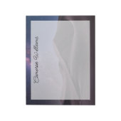 砂漠 | Milky Way Starry Sky Sand Dune Dubai ノートパッド (回転)