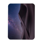 砂漠 | Milky Way Starry Sky Sand Dune Dubai マグネット (縦)