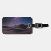 砂漠 | Milky Way Starry Sky Sand Dune Dubai ラゲッジタグ (正面横)