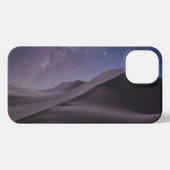 砂漠 | Milky Way Starry Sky Sand Dune Dubai iPhoneケース (裏面横)
