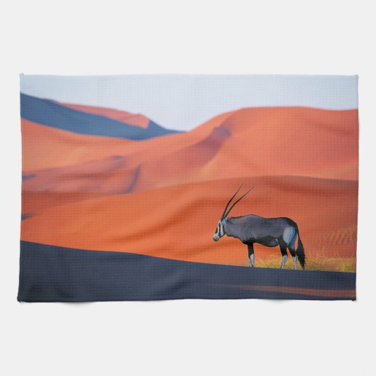 砂漠 | Namib砂漠オリックス キッチンタオル (横)