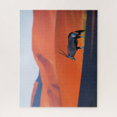 砂漠 | Namib砂漠オリックス ジグソーパズル (縦)