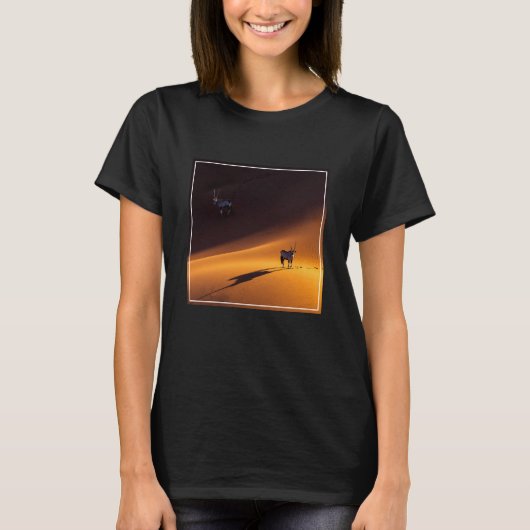 砂漠 Namib Naukluft National Park Kenya Tシャツ (正面)