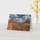 砂漠 | Professor Valley Near Moab, Utah カード (黄色い花)