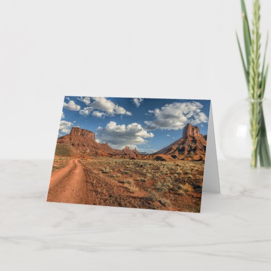 砂漠 | Professor Valley Near Moab, Utah カード (正面)