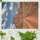 砂漠 | Professor Valley Near Moab, Utah キッチンタオル (折り畳み)