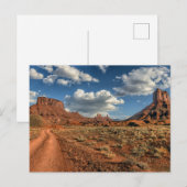 砂漠 | Professor Valley Near Moab, Utah ポストカード (正面/裏面)