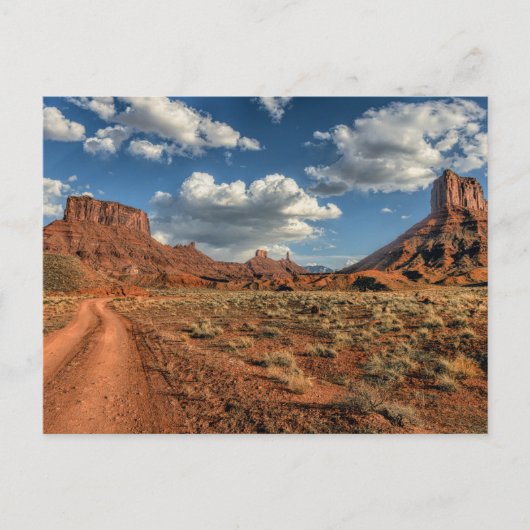 砂漠 | Professor Valley Near Moab, Utah ポストカード (正面)