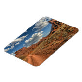 砂漠 | Professor Valley Near Moab, Utah マグネット (左側)