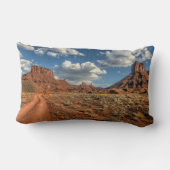 砂漠 | Professor Valley Near Moab, Utah ランバークッション (裏面)
