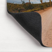 砂漠 | Saguaro National Park Arizona マウスパッド (コーナー)