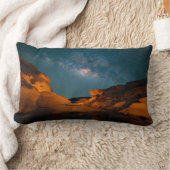 砂漠 Sam Pan Bok Night Time Thailand ランバークッション (ブランケット)