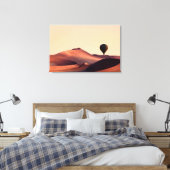 砂漠 Sand Dunes Namib-Naukluft国立公園 キャンバスプリント (インサイチュ (寝室))