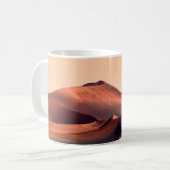 砂漠 Sand Dunes Namib-Naukluft国立公園 コーヒーマグカップ (正面左)
