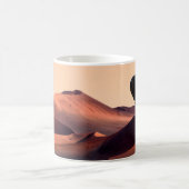砂漠 Sand Dunes Namib-Naukluft国立公園 コーヒーマグカップ (中央)