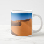 砂漠 Sand Dunes Near Illizi, South Algeria ジャンボコーヒーマグカップ (右)