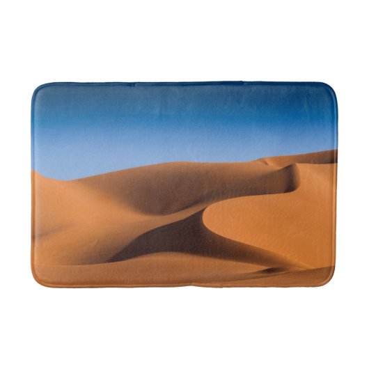 砂漠 Sand Dunes Near Illizi, South Algeria バスマット (正面)