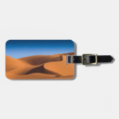 砂漠 Sand Dunes Near Illizi, South Algeria ラゲッジタグ (正面横)