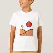 砂漠 Tシャツ (正面)