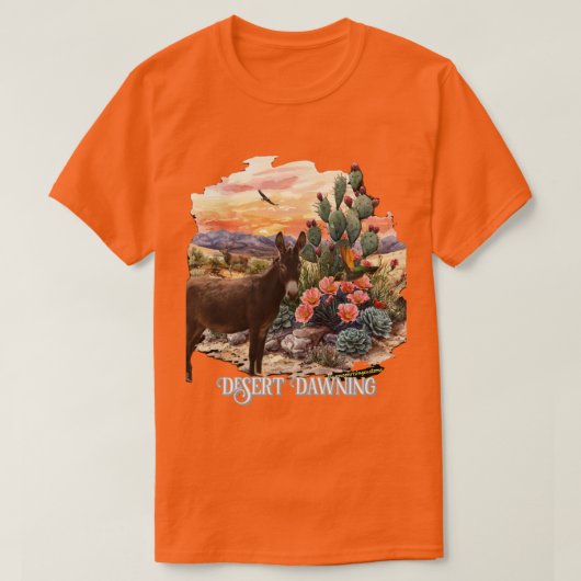 砂漠 Tシャツ (デザイン正面)