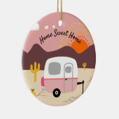 砂漠RVカンパー セラミックオーナメント (右)