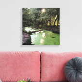 砂点歩道 キャンバスプリント (インサイチュ (リビング))