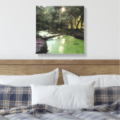 砂点歩道 キャンバスプリント (インサイチュ (寝室))