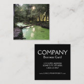 砂点歩道 スクエア名刺 (正面/裏面)