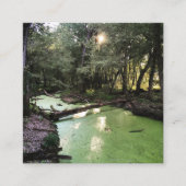 砂点歩道 スクエア名刺 (正面)